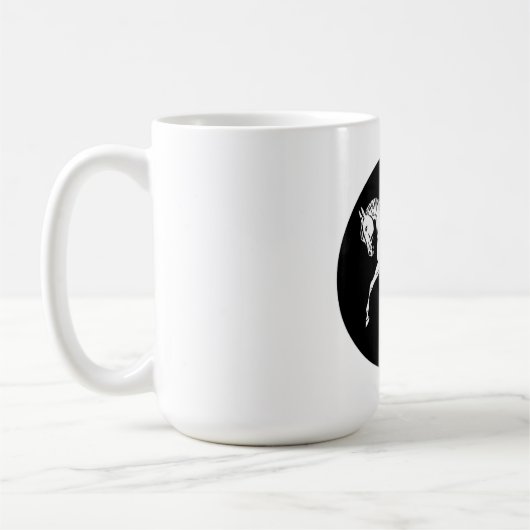 White Horse Koffiemok (Links)