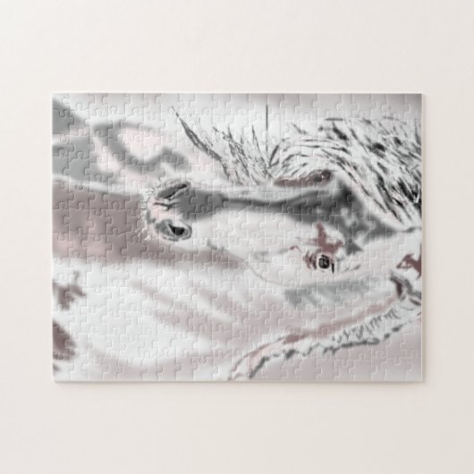 White Horse Legpuzzel (Horizontaal)