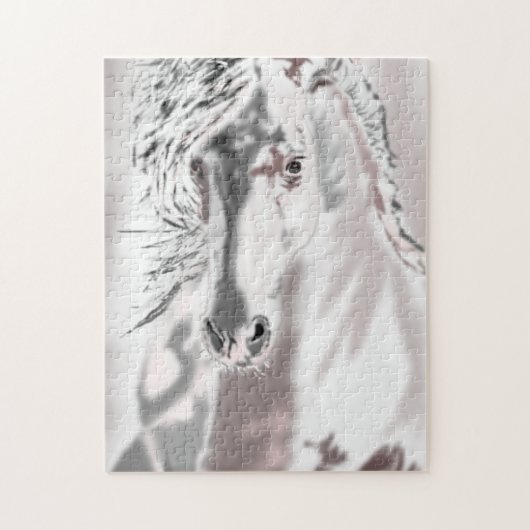 White Horse Legpuzzel (Verticaal)