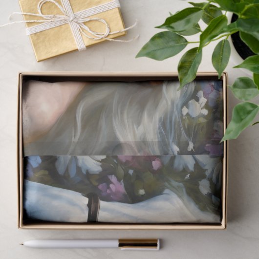 White horse majesty v2 tissuepapier (Geschenk)