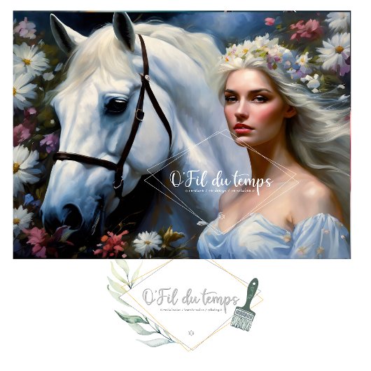 White horse majesty v2 tissuepapier