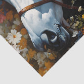 White horse majesty v3 tissuepapier (Detail)