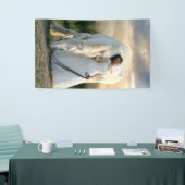 White Horse met bride Spandoek (Beurs)