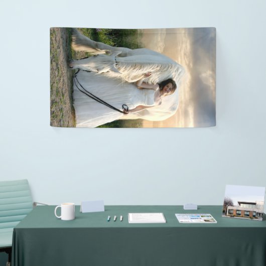 White Horse met bride Spandoek (Beurs)