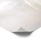 White Horse met naam Poster (Hoek)