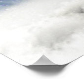 White Horse met Wings Poster (Hoek)