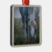 White Horse Metalen Ornament (Rechts)