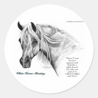 White Horse Ministry Stickers