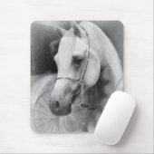 White Horse Mousepad Muismat (Met muis)