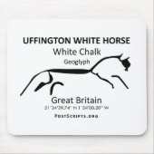 White Horse of Uffington Muismat (Voorkant)