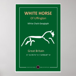White Horse of Uffington Poster