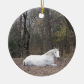 White Horse Ornament (Voorkant)