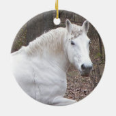 White Horse Ornament (Achterkant)