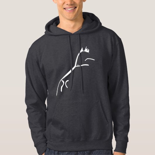 White Horse - Oude kunst - Uffington White Horse Hoodie (Voorkant)