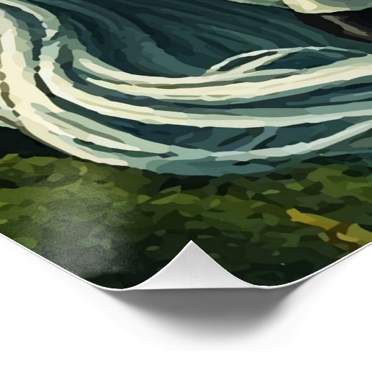 WHITE HORSE PERFECT POSTER (Hoek)