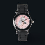 White Horse portret pony meisjes kijken naar kinde Horloge<br><div class="desc">White Horse portret cowgirl equestrian gepersonaliseerde naam kinder watch,  paard lovers gift,  cadeau voor meisjes</div>
