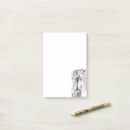 White Horse Post-it® notes (Op bureau)