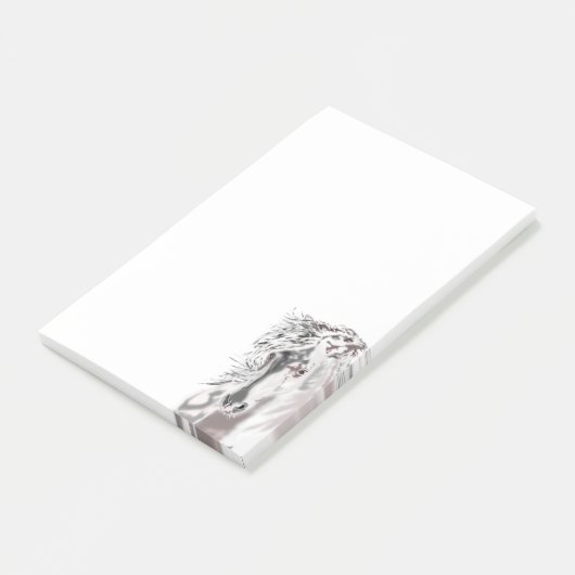 White Horse Post-it® notes (Schuin)