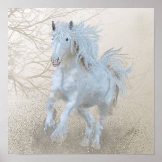 White Horse - Poster (Voorkant)