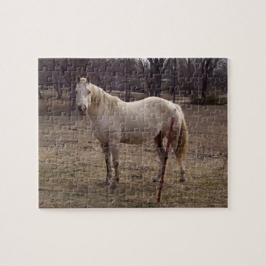 White Horse Puzzle Legpuzzel (Horizontaal)