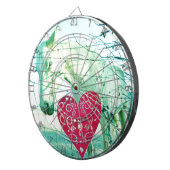 White Horse Red Heart Valentijn Dartbord (Voorkant Rechts)