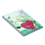 White Horse Red Heart Valentijn Notitieboek (Rechterzijde)