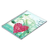 White Horse Red Heart Valentijn Notitieboek (Linkerzijde)