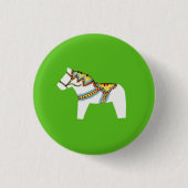 White Horse Ronde Button 3,2 Cm (Voorkant)