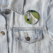 White Horse Ronde Button 5,7 Cm (In situ)