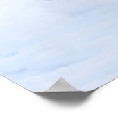 White Horse Running in the Snow Poster (Hoek)