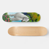 White Horse Skateboard (Horizontaal)