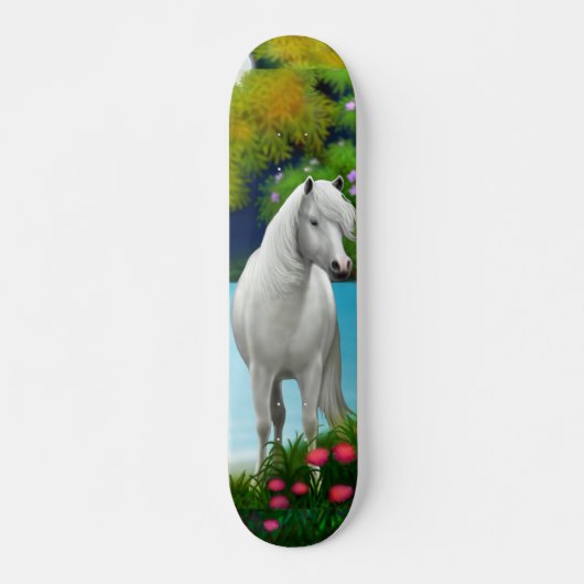 White Horse Skateboard (Voorkant)