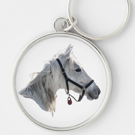 White Horse Sleutelhanger (Voorkant)
