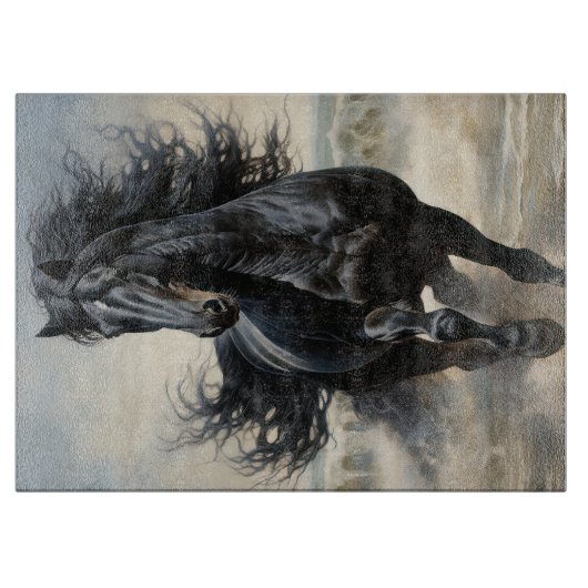 White Horse Snijplank (Voorkant)