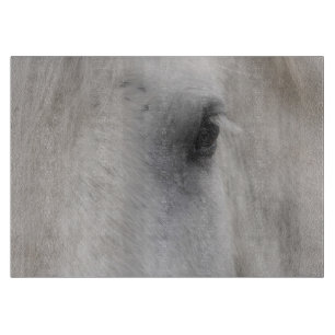 White Horse Soulful Eye Snijplank