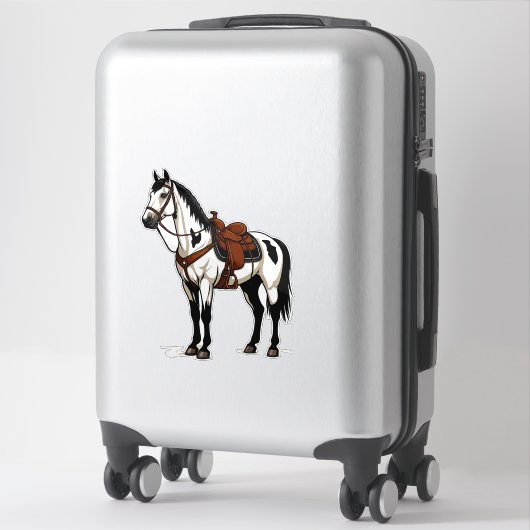 White Horse Sticker (Koffer)