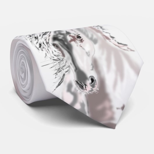 White Horse Stropdas (Opgerold)