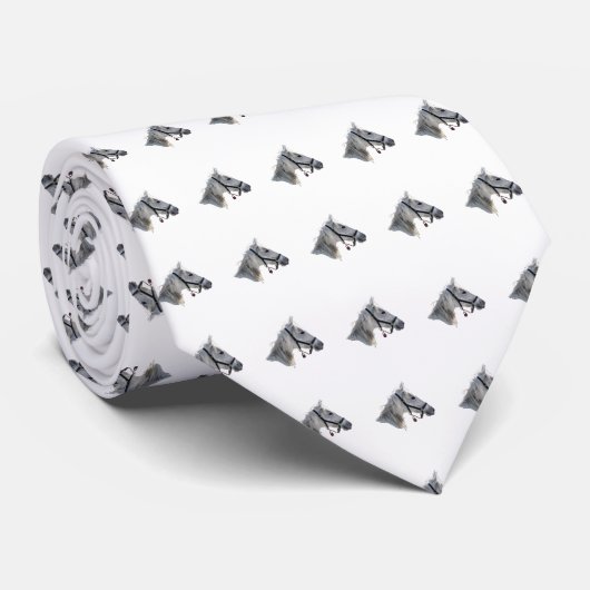 White Horse Stropdas (Opgerold)