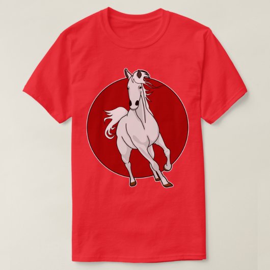 White Horse T-shirt (Design voorkant)