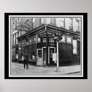 White Horse Tavern NYC  B&W 16 x 20 Poster
