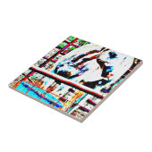 White Horse Tegeltje (Zijkant)