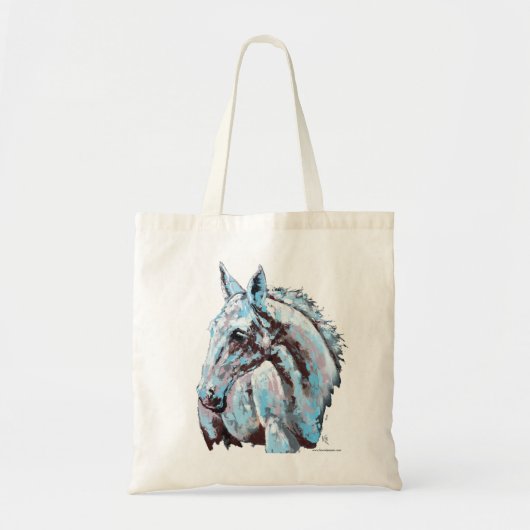 White Horse Tote Bag (Voorkant)