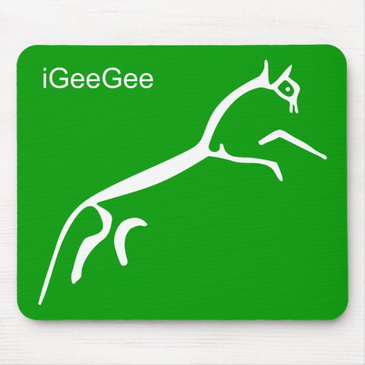 White Horse (Uffington Castle) - GeeGee Muismat (Voorkant)