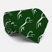 White Horse (Uffington Castle) v2 Stropdas (Opgerold)