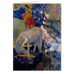 White Horse van Paul Gauguin,  Kunst