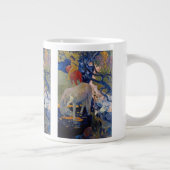 White Horse van Paul Gauguin, Kunst Grote Koffiekop (Rechts)