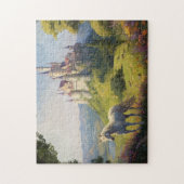 White Horse verlaat het Fantasy Palace Legpuzzel (Verticaal)
