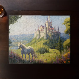 White Horse verlaat het Fantasy Palace Legpuzzel