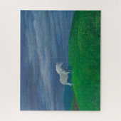 White Horse wacht nog op Storm - Puzzle Legpuzzel (Verticaal)