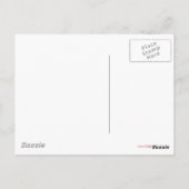 White Horses Parade Circus Poster Briefkaart (Achterkant)